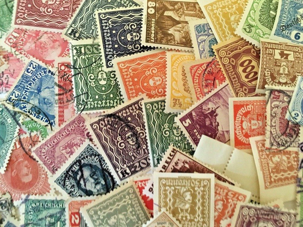 OLD AUSTRIA - 200 STAMPS before 1937, ALL DIFFERENT - Used