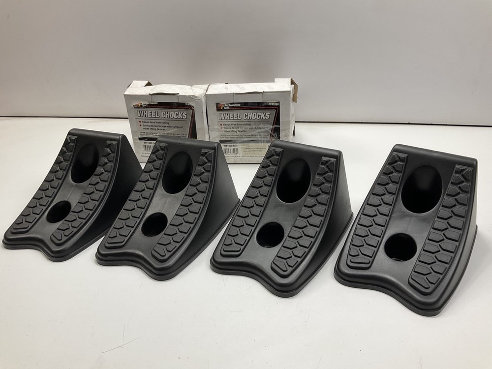 Performance Tool W41000 Wheel Chocks - 4 PACK