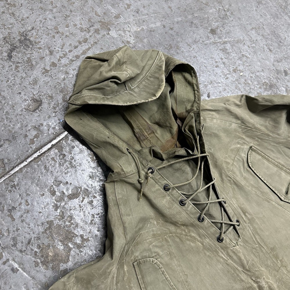 US Navy Pullover Smock ; 1940s ; Vintage Military Jacket