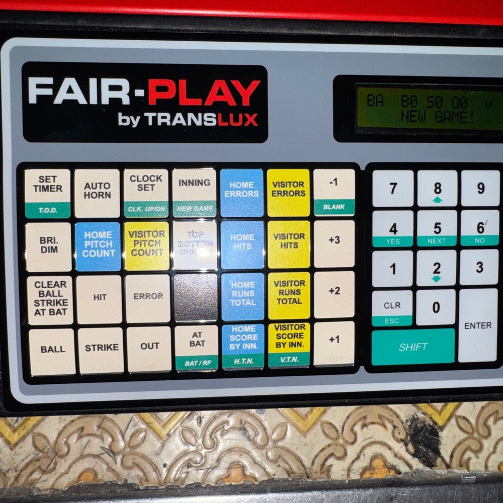 FairPlay Translux MP50 Scoreboard Controller Console Wired