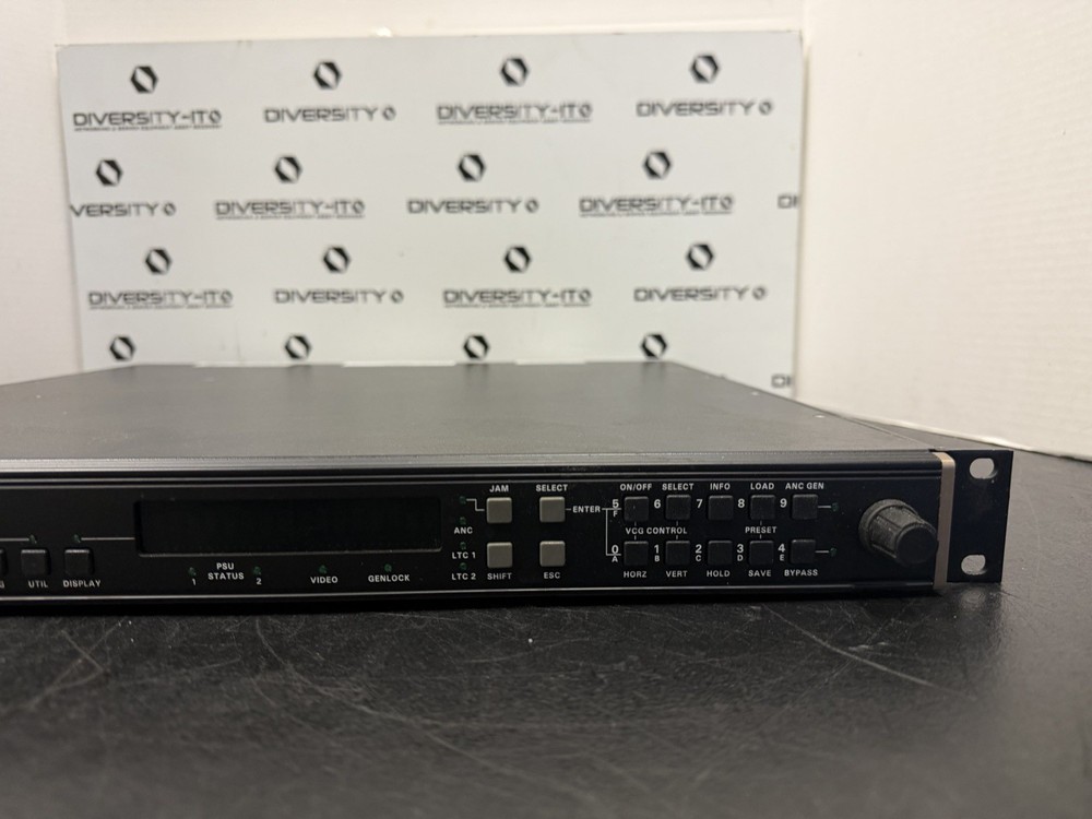 Evertz HD9010TM HD Time Code Master Reader Generator System