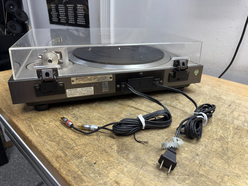 PIONEER PL-630 Direct Drive Turntable