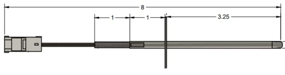 Frigidaire Replacement Oven Temperature Probe 12-