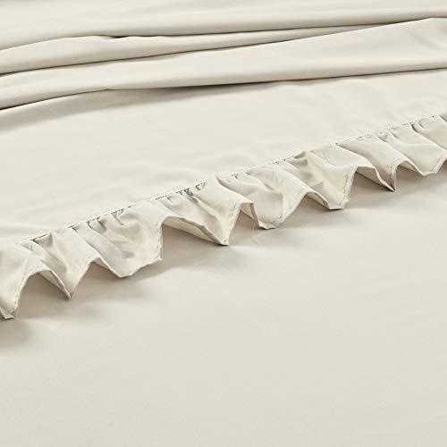 Reyna Ruffle 6 Count Queen Wheat
