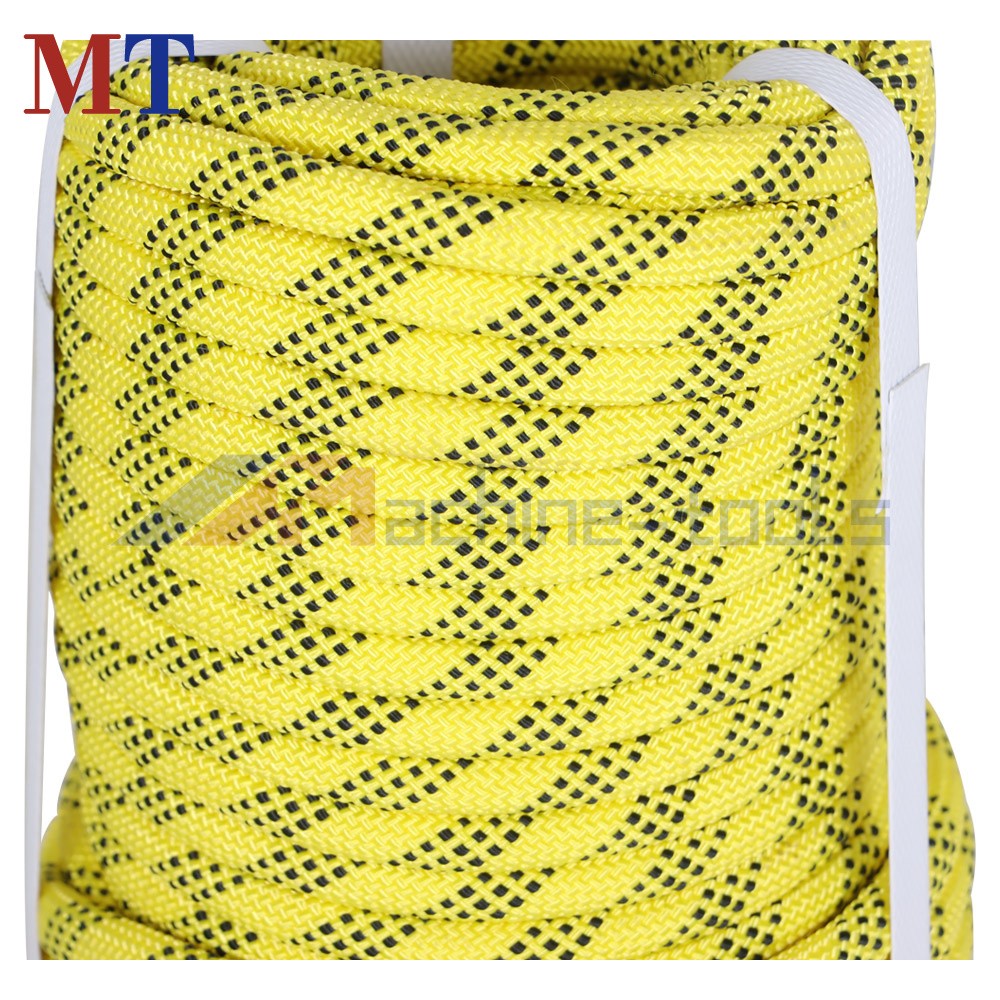 3/8" × 100' High Strong 3520Lbs Braid Polyester Arboristed Tree Rope