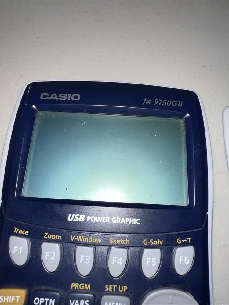 Casio Fix-9750GII Graphing Calculated
