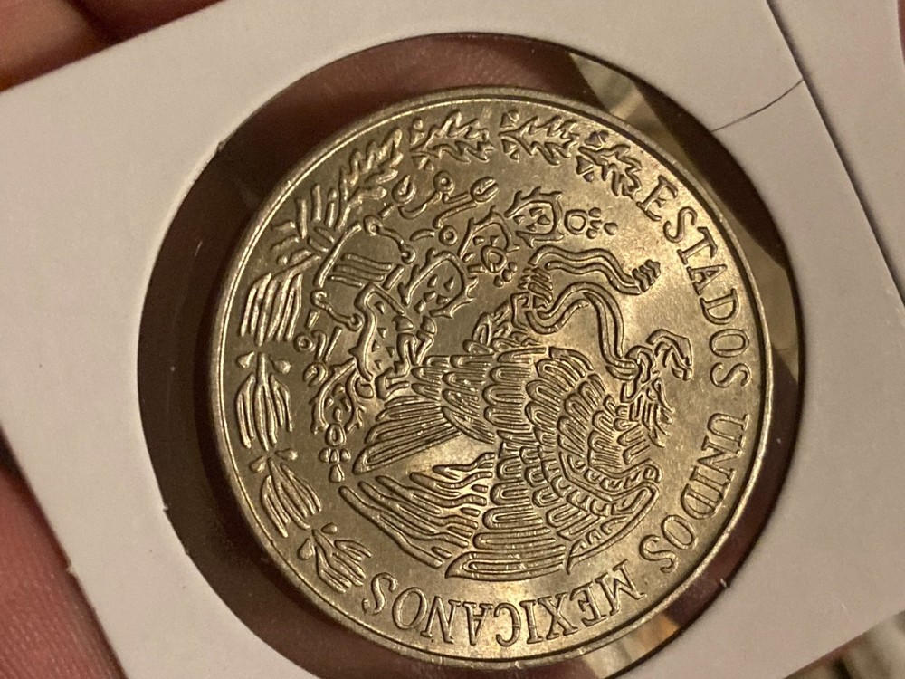 MÉXICO 🇲🇽 FIVE (5) PESOS COIN 1973