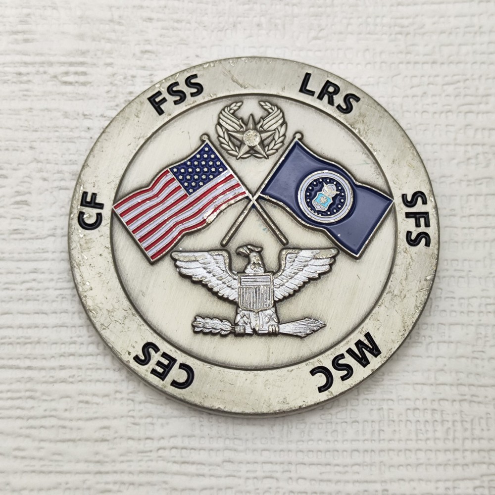 USAF 117th Mission Support Group Challenge Coin