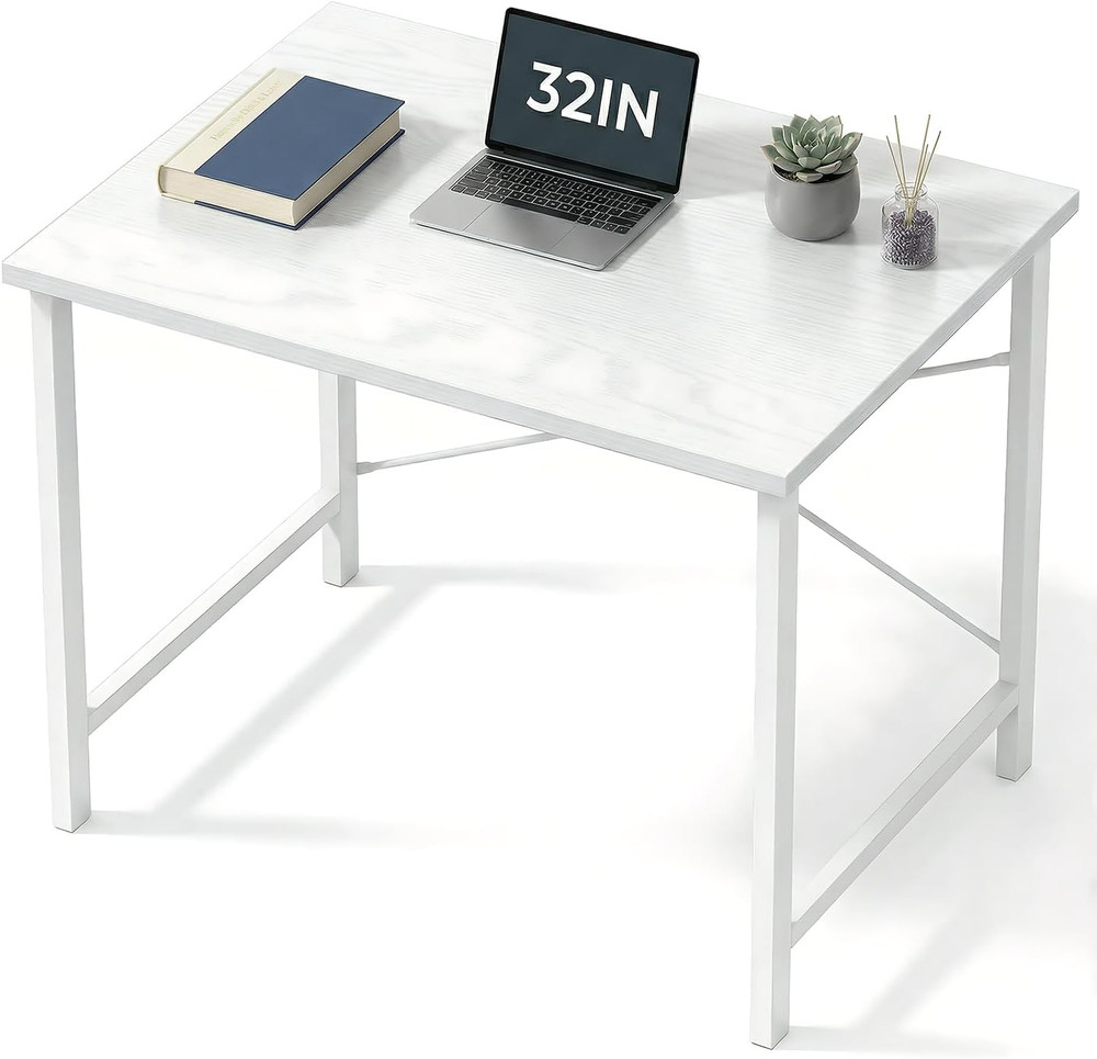 Computer Desk, Small Office 32 Inch Writing Work Study Student Teacher Home Bedr