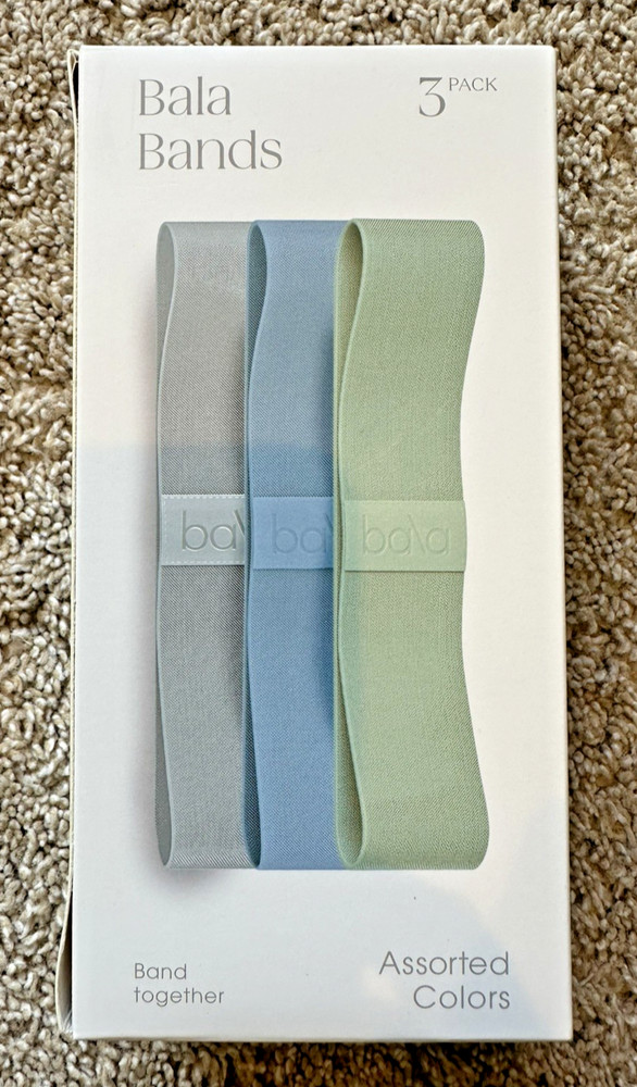 Bala Resistance Bands - 3 Pack - BRAND NEW