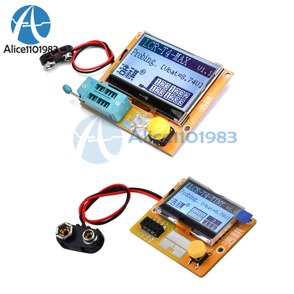 LCR-T4 ESR Meter Transistor Tester Diode Triode Capacitance SCR Inductance