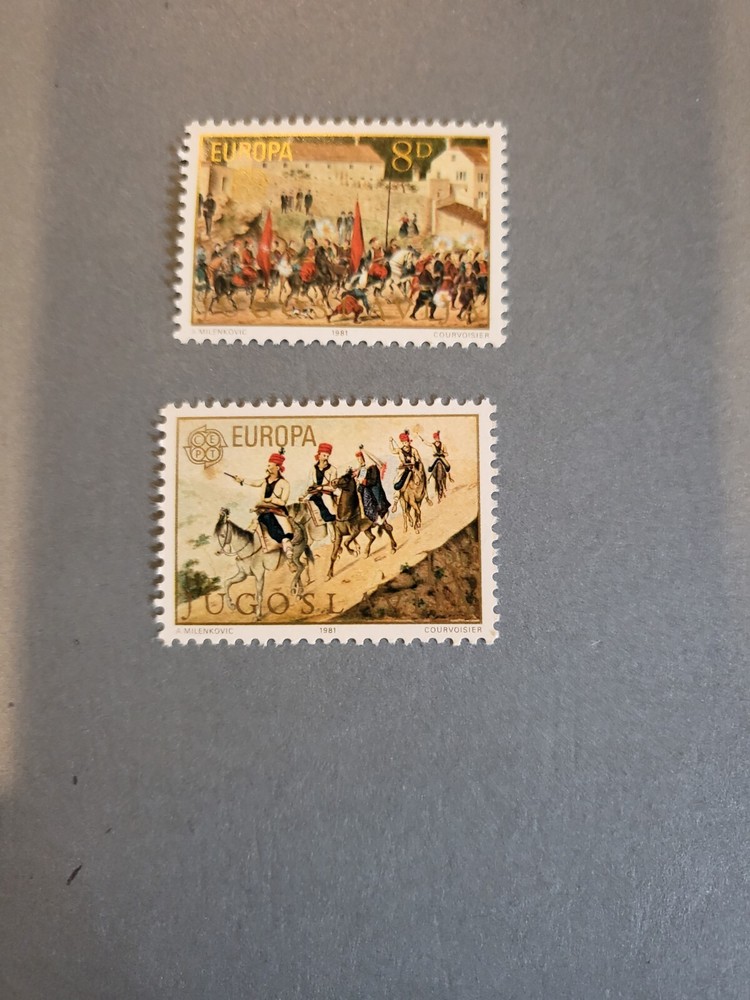 Stamps Yugoslavia Scott #1528-9 nh