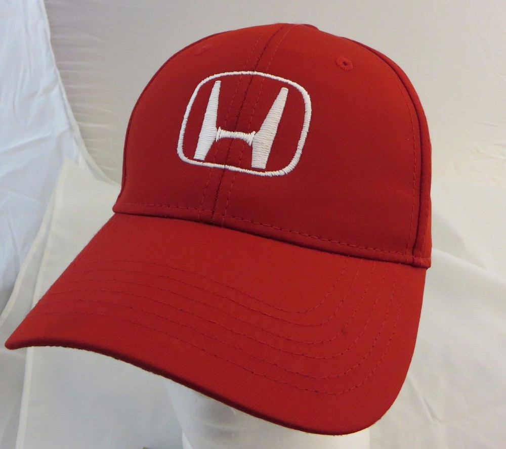 Honda motors cap hat adjustable  red