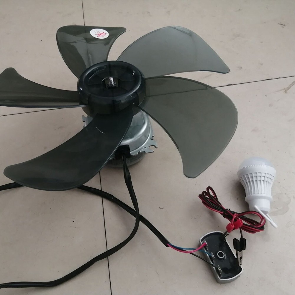 Low-Speed 200W Three-Phase Brushless Permanent Magnet Hydraulic Wind Generator