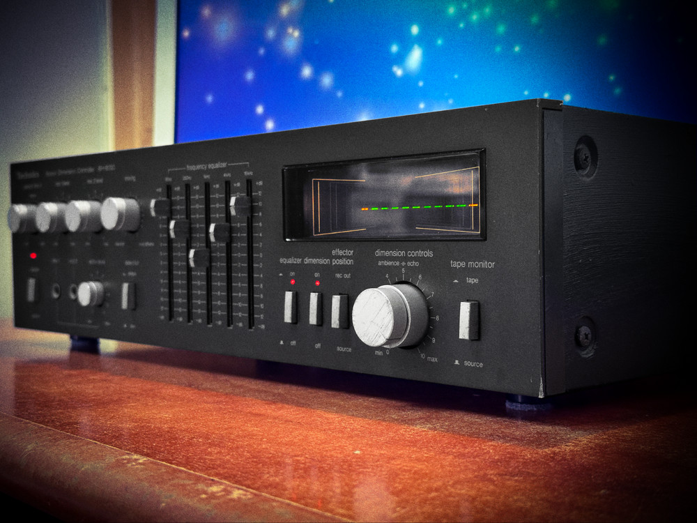 TECHNICS SH-8030 🌈RaRe🌈 Stereo EQ Phono Preamp DSP Effect