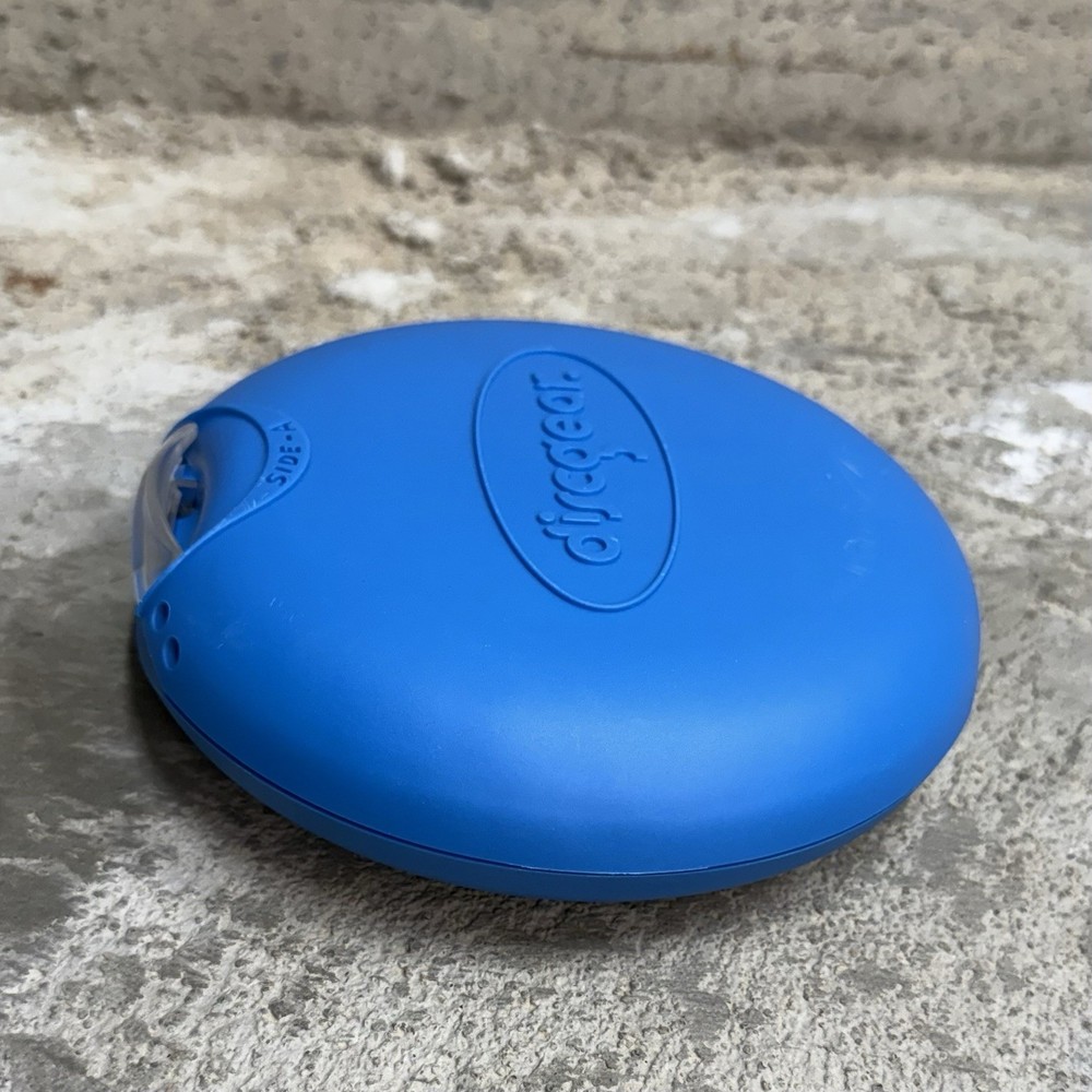 Discgear 22 CD DVD Blu-ray Disc Holder Carry Case Shell Double Sided Blue