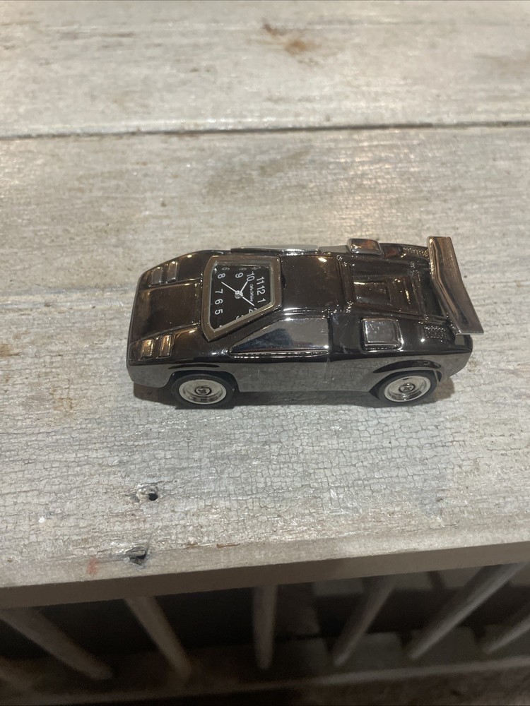 WM Widdop Miniature Lamborghini Desk Clock