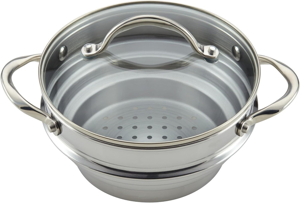 Classic Stainless Steel Universal Covered Steamer Insert