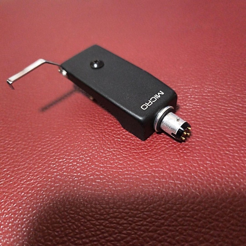 Micro Seiki Black Headshell For Turntable Record Cartridge Used Tested Japan