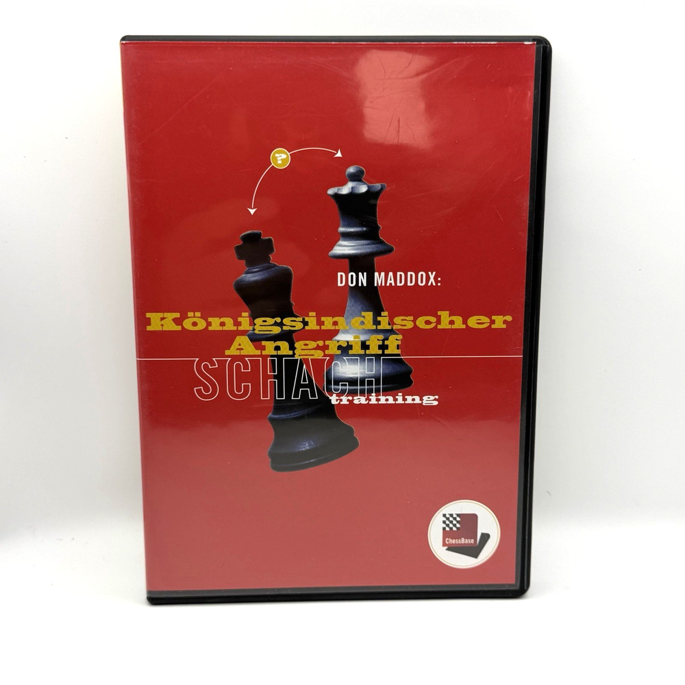 Chessbase German Import Chess Kings Indian Attack - Don Maddox PC CD-ROM