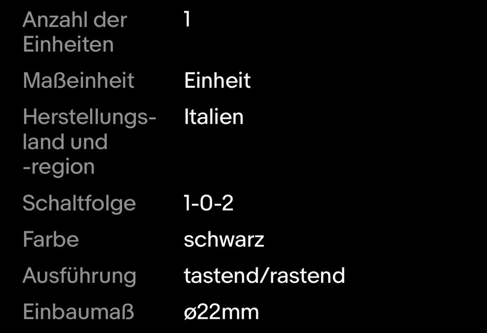 Position Selector Built-In Ø22Mm Black Push/Toggle Switching Sequence 1-0-2
