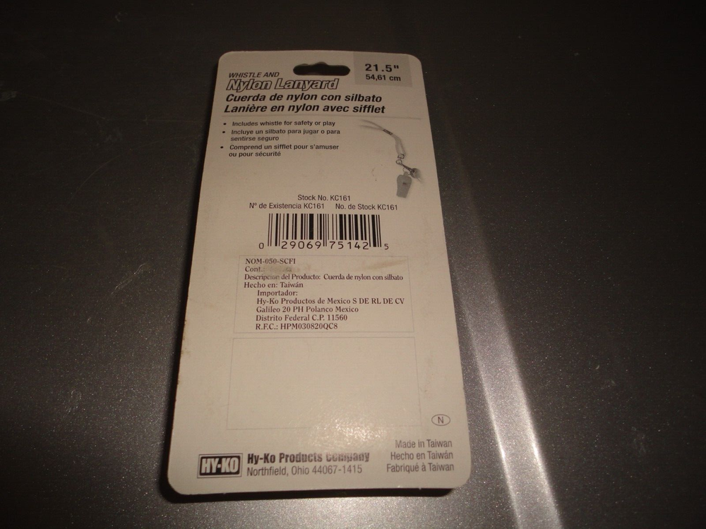 Whistle & Lanyard new & preowned 2 items