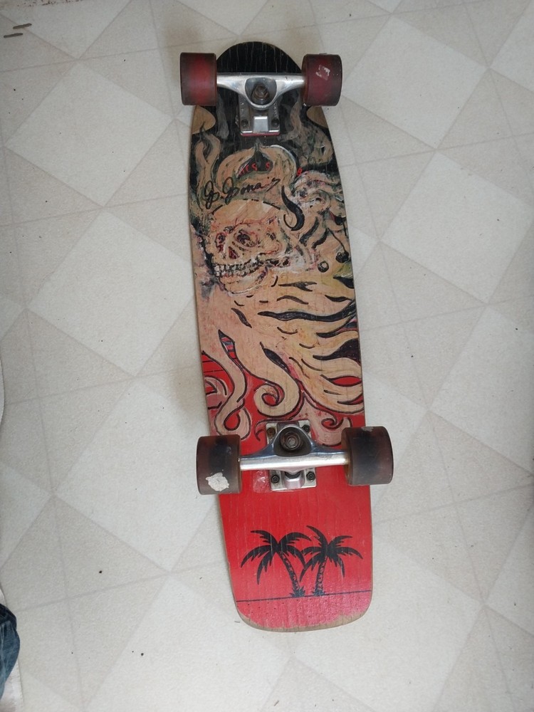 Kryptonics   Skateboard Complete With Kryptonics Wheels 30"×8"
