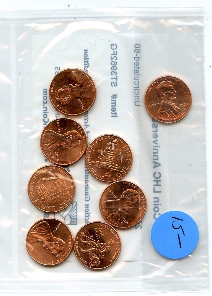 2009 D Mint Uncirculated 8 Coin Set Complete Set Uncirculated - MC612