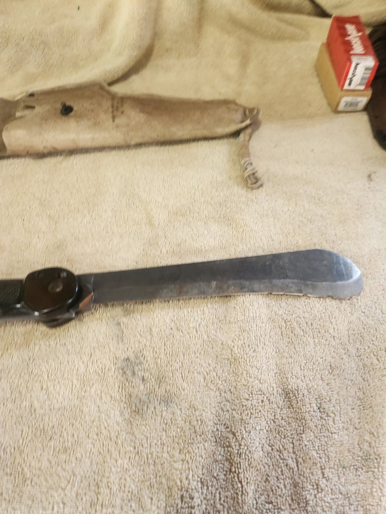 Imperial A-1 WW ii US Folding Machete Original & Sheath