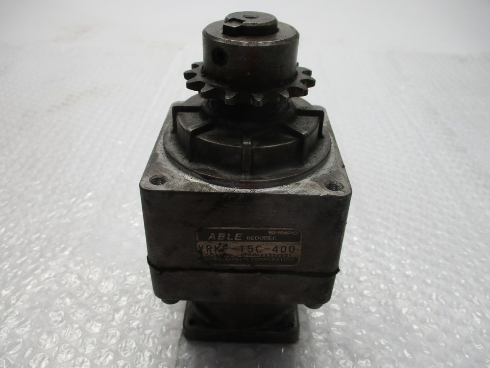 SHIMPO-NIDEC ABLE VRKF-15C-400 REDUCER NSNP