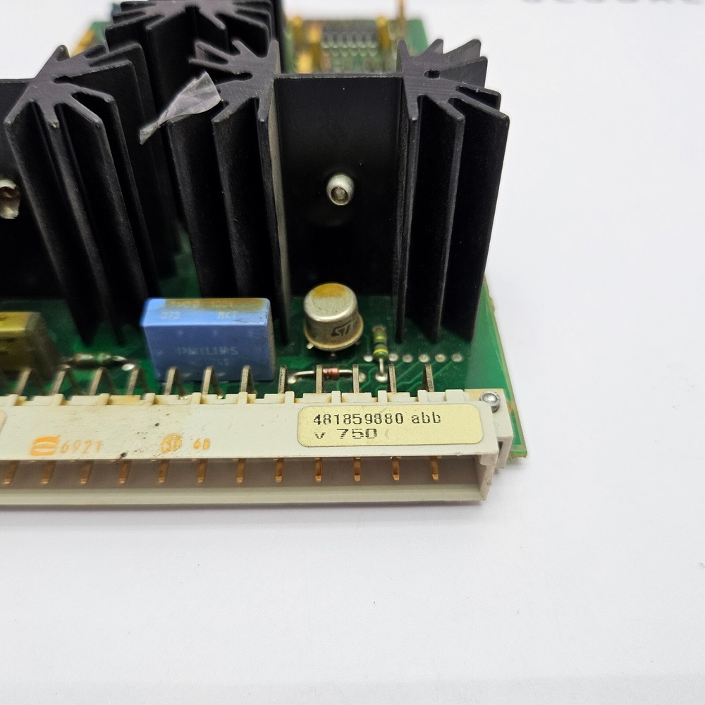 ABB 481859880 V750 INCIRCUIT FUNCTIONAL PCB