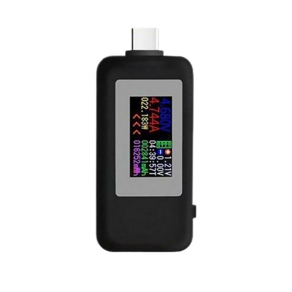 Protable USB Type-C Power Tester Voltage Current Capacity Meter USB-C Multimeter