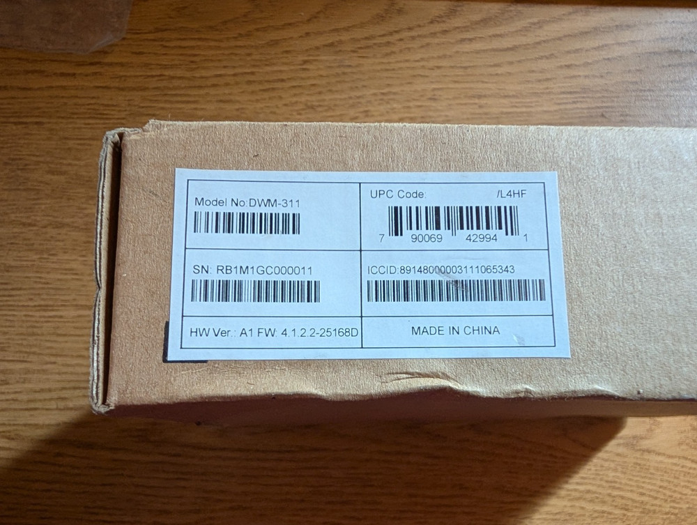 D-LINK Modem DWM-311 Ethernet