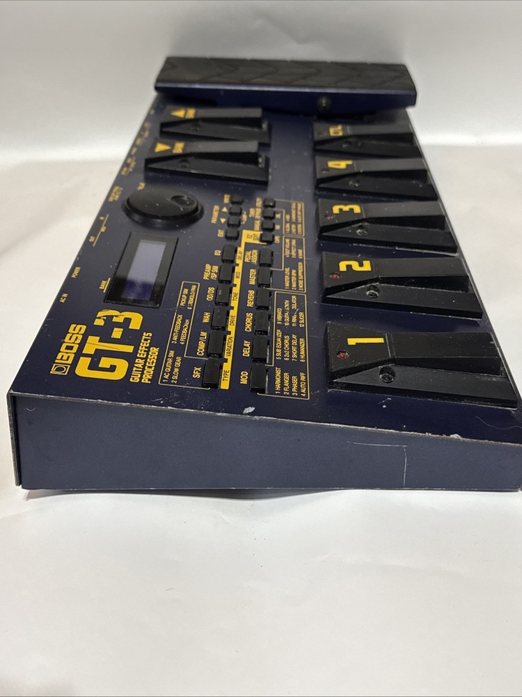 BOSS GT-3 Guitar Effects Processor Multiple Effects Pedal - UNTESTED