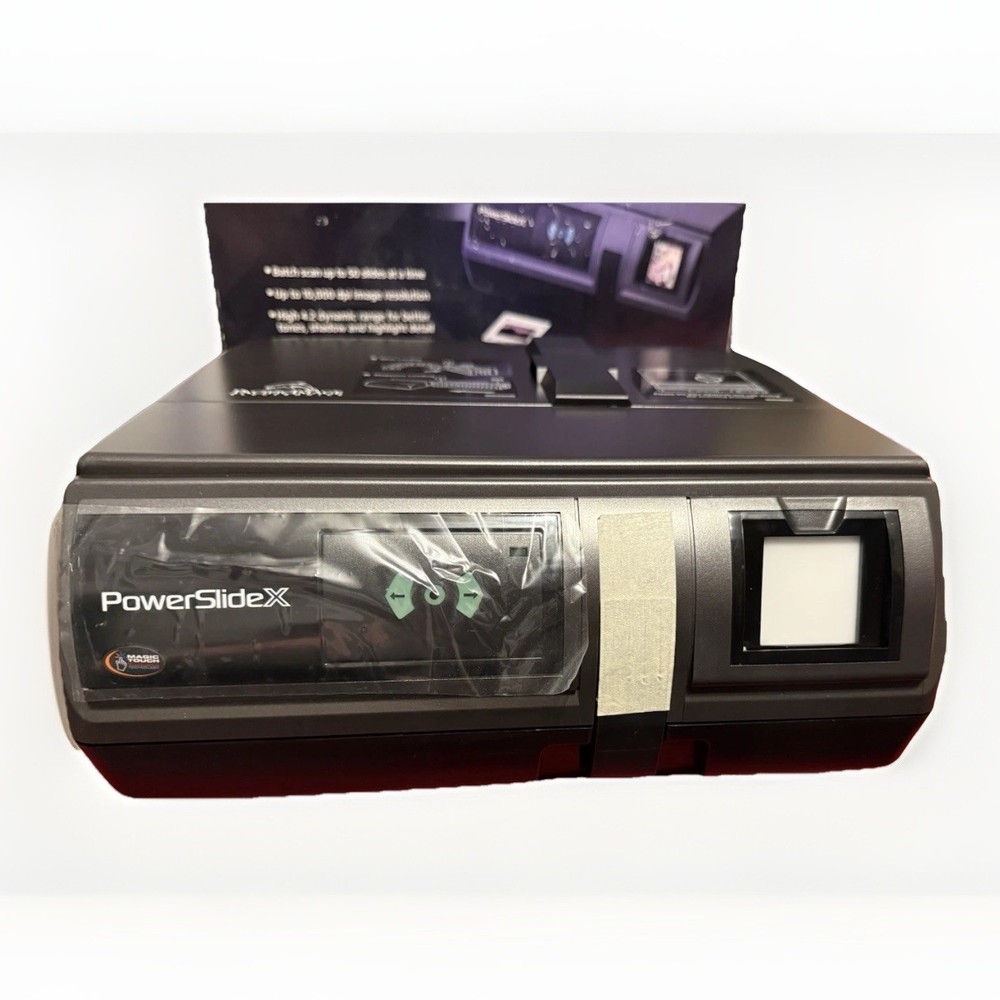 Pacific Image PowerSlide X Automated 35mm Scanner. NEW!
