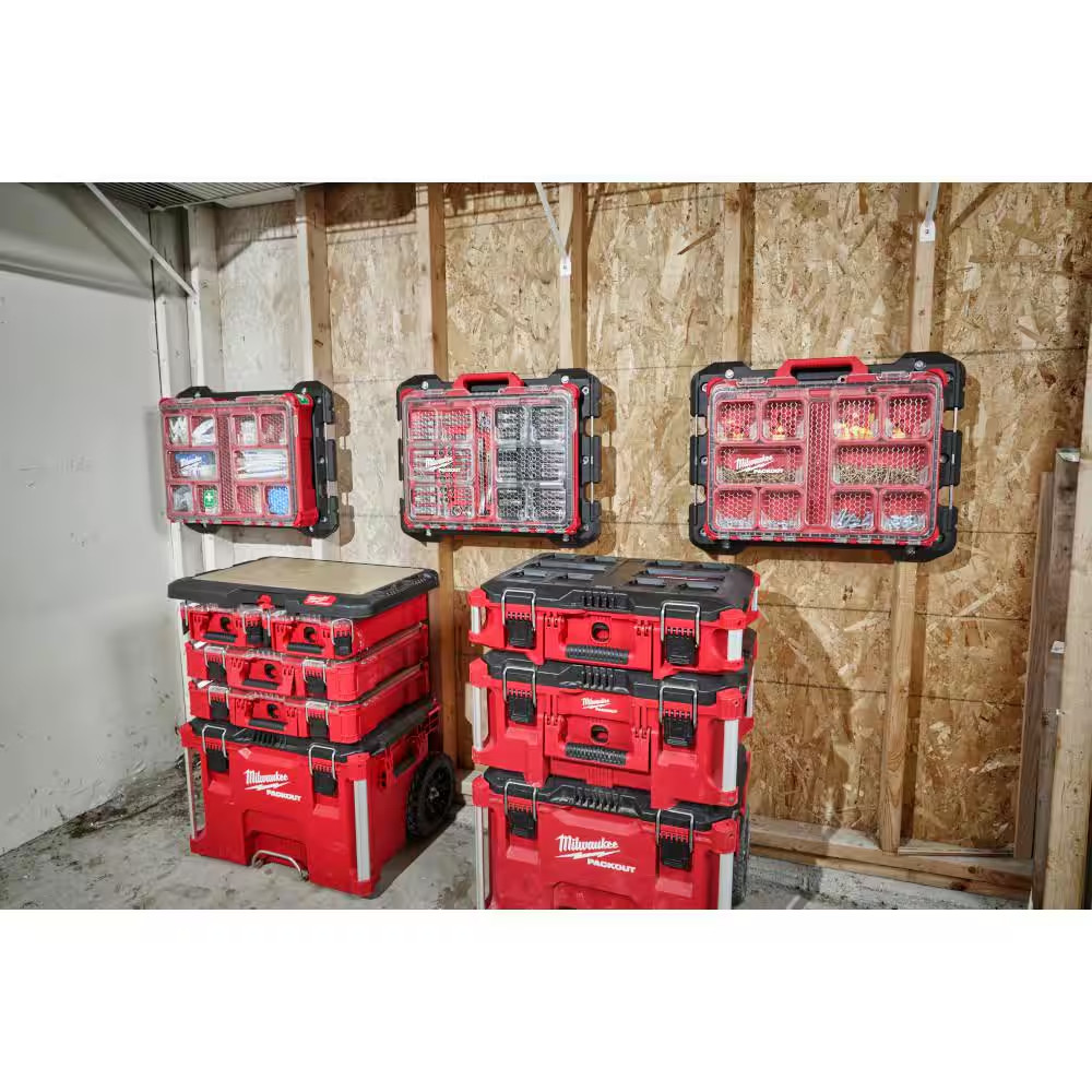 Milwaukee Mounting Plate Wall Floor Modular Tool Storage System Heavy Duty
