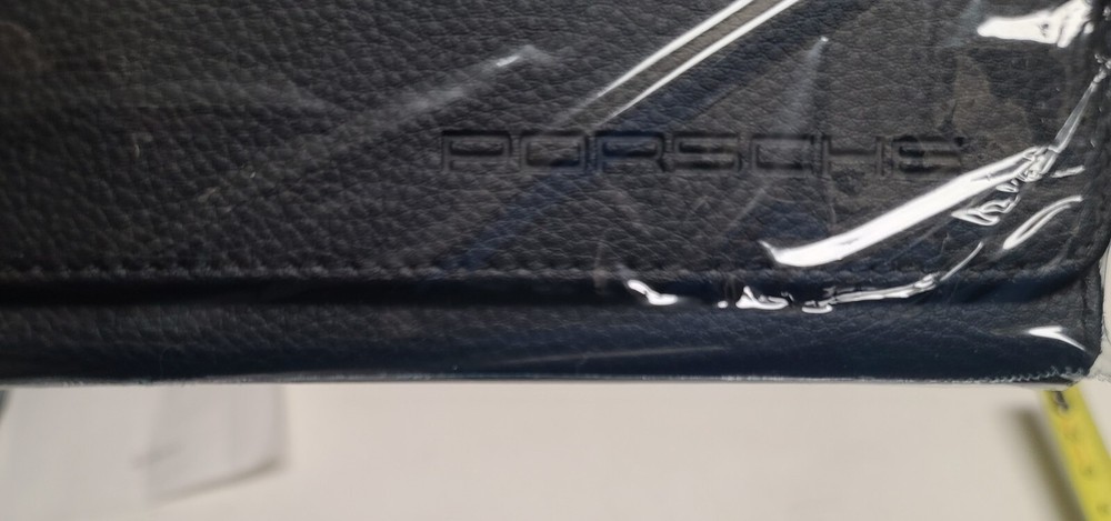 OEM PORSCHE LEATHER CASE FOR OWNERS MANUAL OPERATORS USER GUIDE OEM
