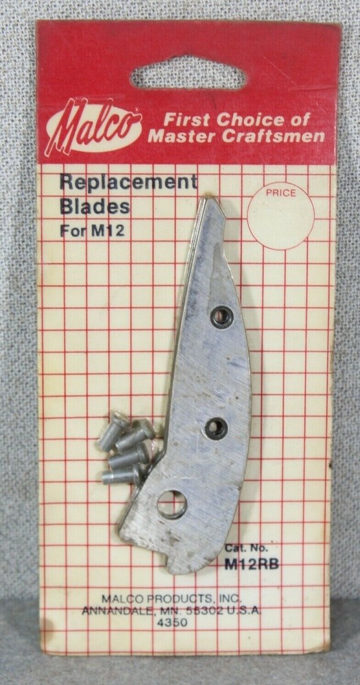 Malco Tools M12RB 12" Snips Replacement Blade #788