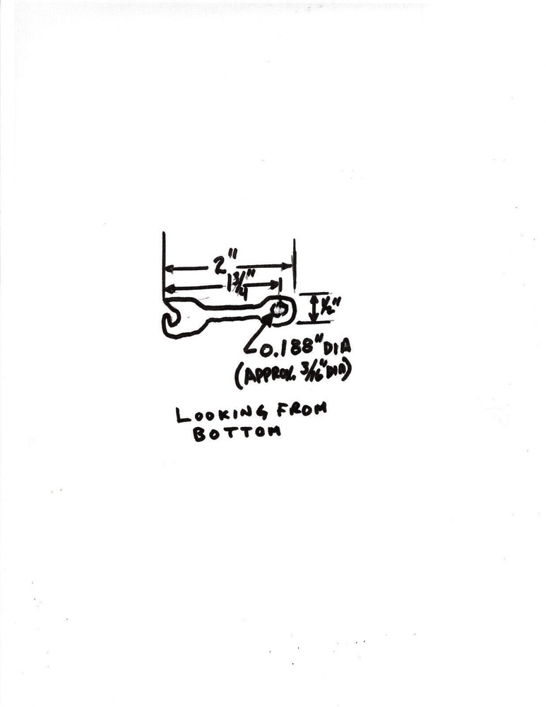 Lionel Postwar Diesel Operating coupler Arm