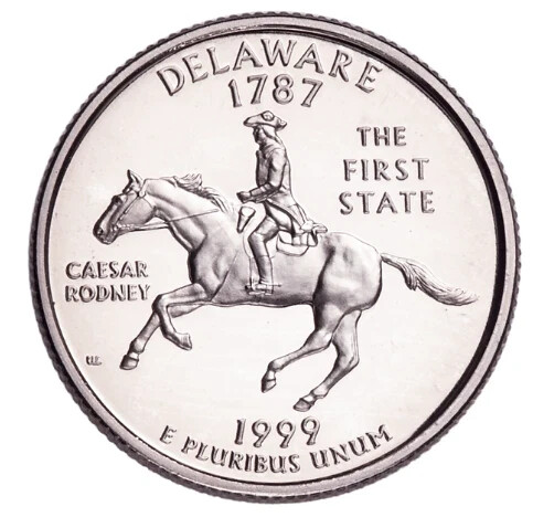 1999 S proof  Delaware STATE QUARTER