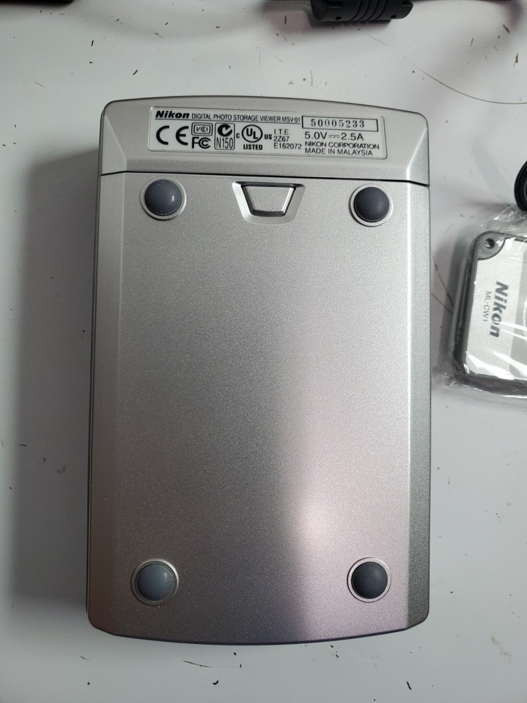 Nikon Coolwalker MSV-01 - Bad Battery - Digital Photo Storage