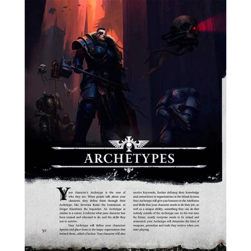 Warhammer 40000 RPG: Wrath & Glory Rulebook