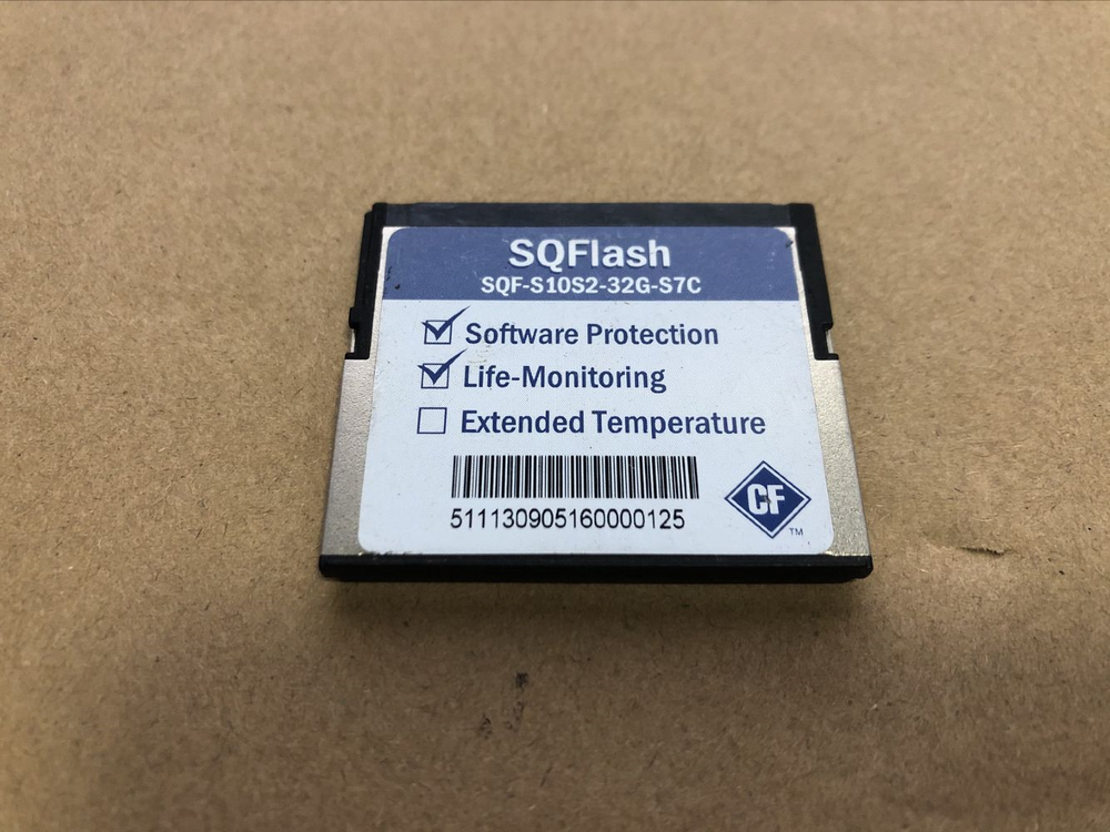 Advantech SQFlash 32GB CFAST Industrial Grade CARD