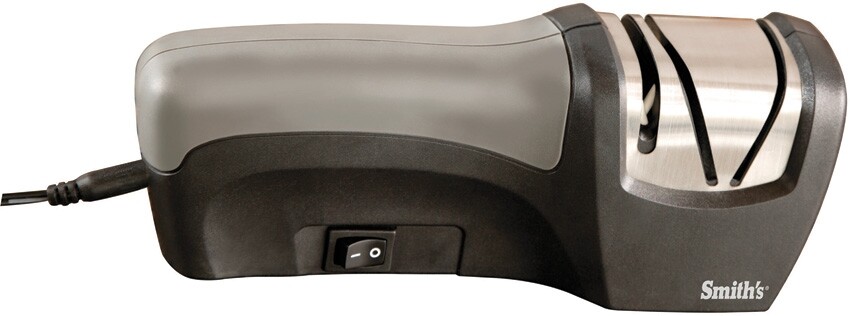 Smith's Sharpeners Essentials Compact Electric Knife Sharpener Non-Slip Guide