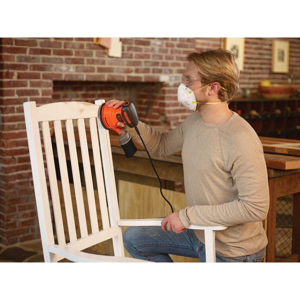 BLACK+DECKER Random Orbit Sander, 5-Inch - BDERO100