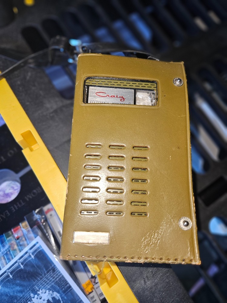 VINTAGE CRAIG TAPE RECORDER "ELECTRONIC NOTEBOOK"