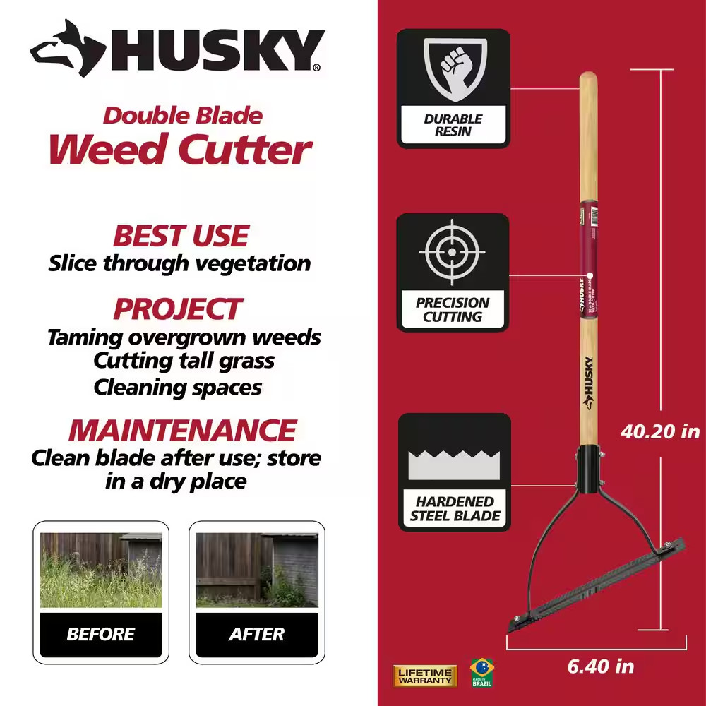30 In. Double Blade Weeder Cutter