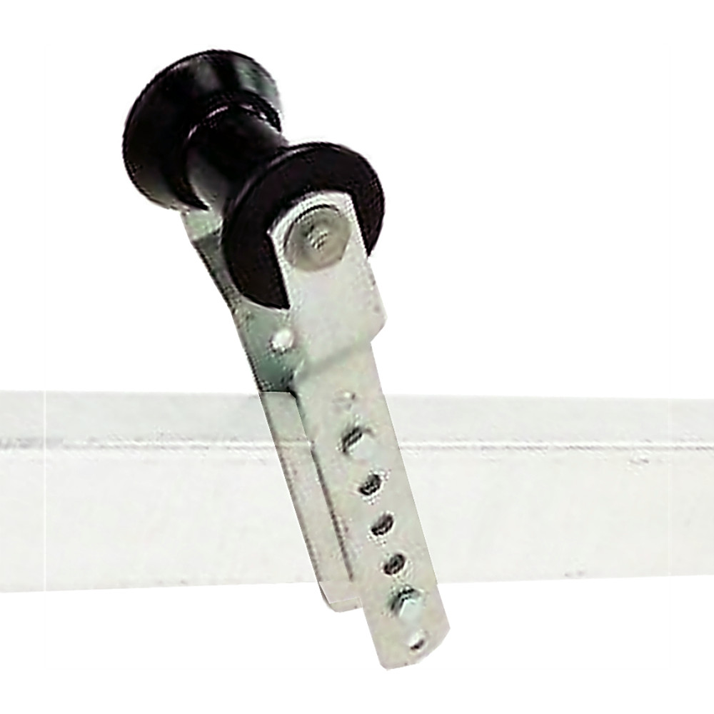 32003G C.E. Smith 5" Adjustable Keel Roller Assembly For 3" Tongue Black