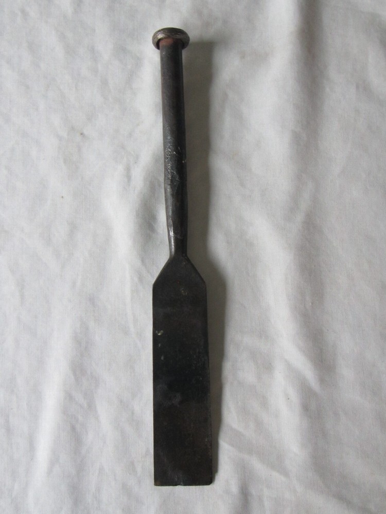 antique iron wood chisel 1 1/2 "