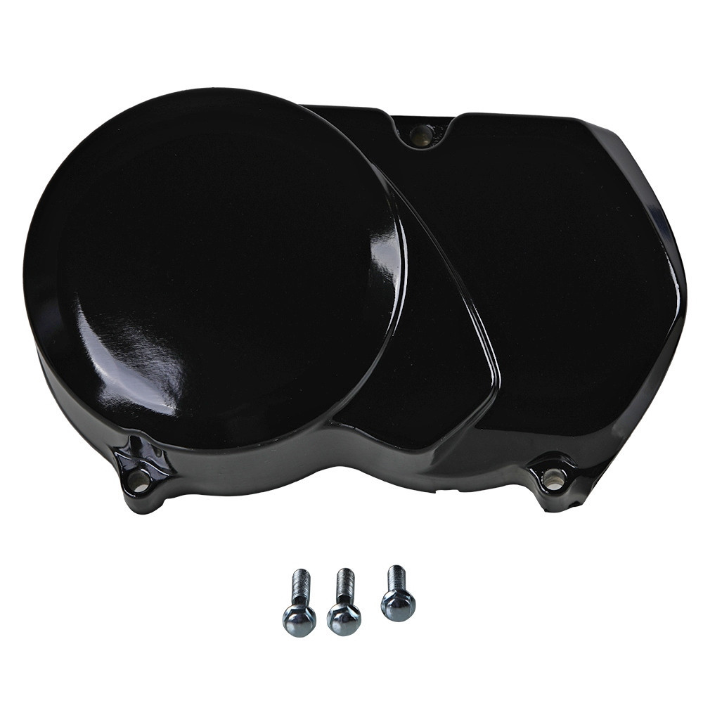 Engine Stator Cover Case Left Side Motor Screw Dirt Pit Bike ATV 110 125cc Black